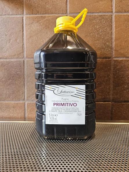 Vino Rosso Primitivo Secco IGP Puglia